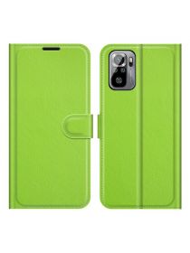 Brodef Wallet Чехол книжка кошелек для Xiaomi Redmi Note 10 зеленый