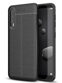 Brodef Fibre силиконовый чехол для Huawei P20 Pro черный