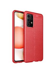 Brodef Fibre силиконовый чехол для Samsung Galaxy A52 Красный