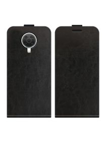 Brodef Flip вертикальный эко кожаный чехол книжка Nokia G10 / Nokia G20 Черный