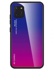 Brodef Gradation стеклянный чехол для Huawei Y5p фиолетовый