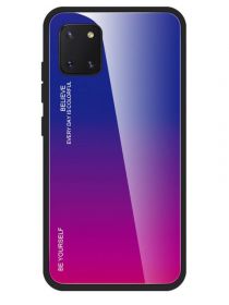 Brodef Gradation стеклянный чехол для Samsung Galaxy S10 Lite фиолетовый