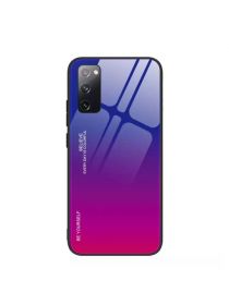 Brodef Gradation стеклянный чехол для Xiaomi Poco M3 Фиолетовый