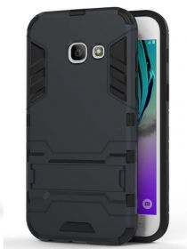 Brodef IRON Противоударный с подставкой чехол для Samsung Galaxy A3 2017 черный