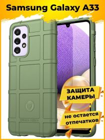 Brodef Thunder Противоударный чехол для Samsung Galaxy A33 Зеленый
