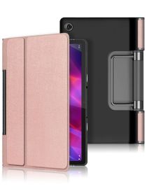 Brodef TriFold чехол книжка для Lenovo Yoga Tab 11 YT-J706X Светло-Розовый
