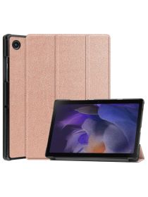 Brodef TriFold чехол книжка для Samsung Galaxy Tab A8 10.5 (2021) SM-X200 SM-X205 Светло-Розовый