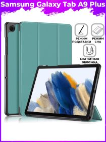 Brodef TriFold чехол книжка для Samsung Galaxy Tab A9 Plus Зеленый