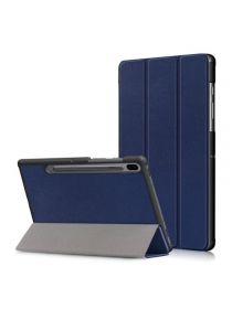 Brodef TriFold чехол книжка для Samsung Galaxy Tab S6 синий