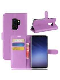 Brodef Wallet чехол книжка для Samsung Galaxy S9 Plus фиолетовый