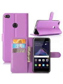 Brodef Wallet Чехол книжка кошелек для Huawei Honor 8 Lite фиолетовый