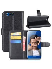 Brodef Wallet Чехол книжка кошелек для Huawei Honor 9 черный
