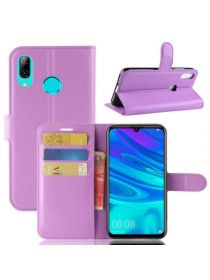 Brodef Wallet Чехол книжка кошелек для Huawei Y7 2019 фиолетовый