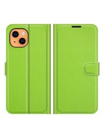 Brodef Wallet Чехол книжка кошелек для iPhone 13 mini зеленый