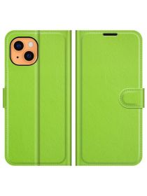 Brodef Wallet Чехол книжка кошелек для iPhone 13 зеленый