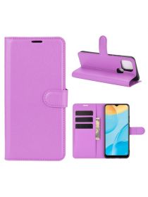 Brodef Wallet Чехол книжка кошелек для OPPO A15 фиолетовый