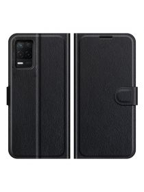 Brodef Wallet Чехол книжка кошелек для Realme 8 5G / Narzo 30 5G черный