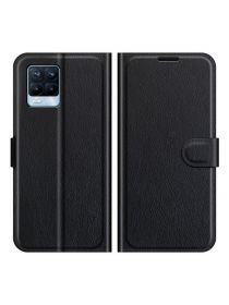 Brodef Wallet Чехол книжка кошелек для Realme 8 Pro / Realme 8 черный