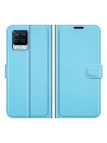 Brodef Wallet Чехол книжка кошелек для Realme 8 Pro / Realme 8 голубой