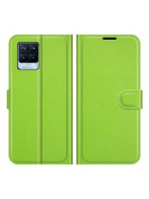 Brodef Wallet Чехол книжка кошелек для Realme 8 Pro / Realme 8 зеленый
