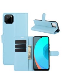Brodef Wallet Чехол книжка кошелек для Realme C11 синий