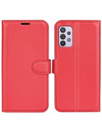 Brodef Wallet Чехол книжка кошелек для Samsung Galaxy A53 красный