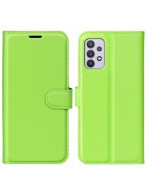 Brodef Wallet Чехол книжка кошелек для Samsung Galaxy A53 зеленый
