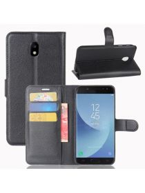 Brodef Wallet Чехол книжка кошелек для Samsung Galaxy J5 (2017) черный