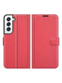 Brodef Wallet Чехол книжка кошелек для Samsung Galaxy S22 красный