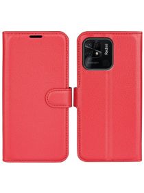Brodef Wallet Чехол книжка кошелек для Xiaomi Redmi 10C красный