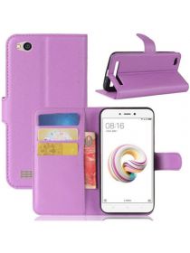 Brodef Wallet Чехол книжка кошелек для Xiaomi Redmi 5A фиолетовый