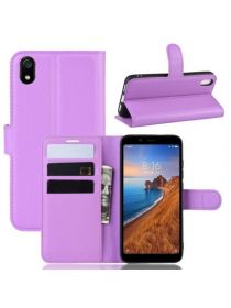Brodef Wallet Чехол книжка кошелек для Xiaomi Redmi 7A фиолетовый