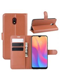 Brodef Wallet Чехол книжка кошелек для Xiaomi Redmi 8A коричневый