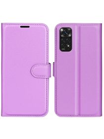 Brodef Wallet Чехол книжка кошелек для Xiaomi Redmi Note 11 / 11S фиолетовый