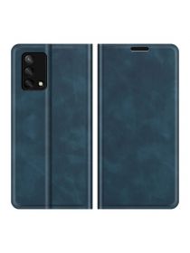 Brodef Wish чехол книжка для OPPO A74 синий