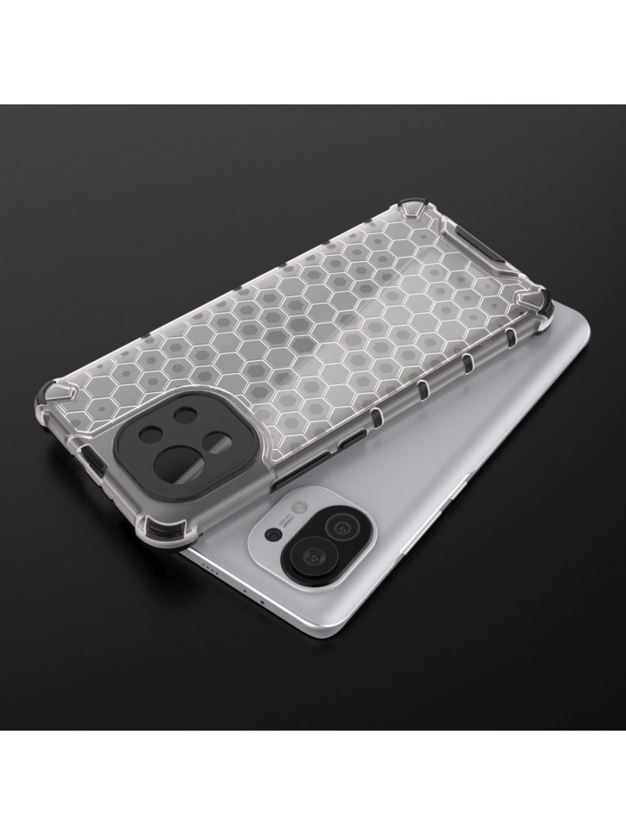 Brodef Combee Противоударный чехол для Xiaomi Mi 11 прозрачный