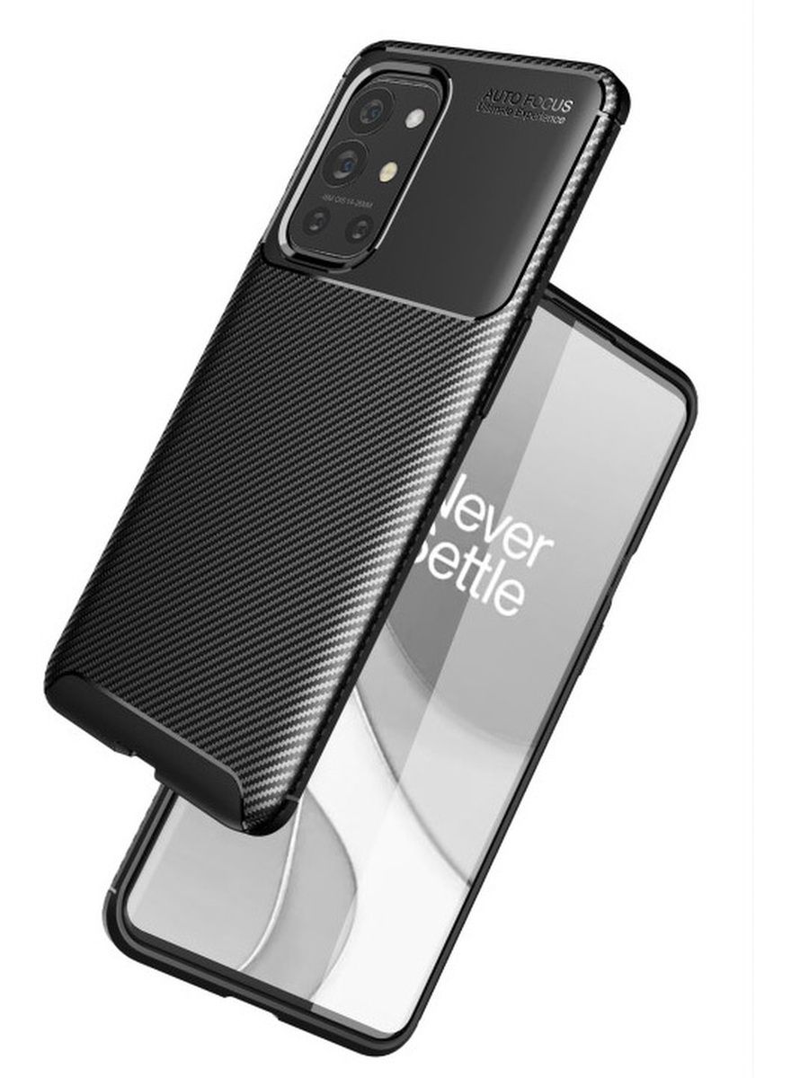 Brodef Beetle Силиконовый чехол для OnePlus 9R Черный