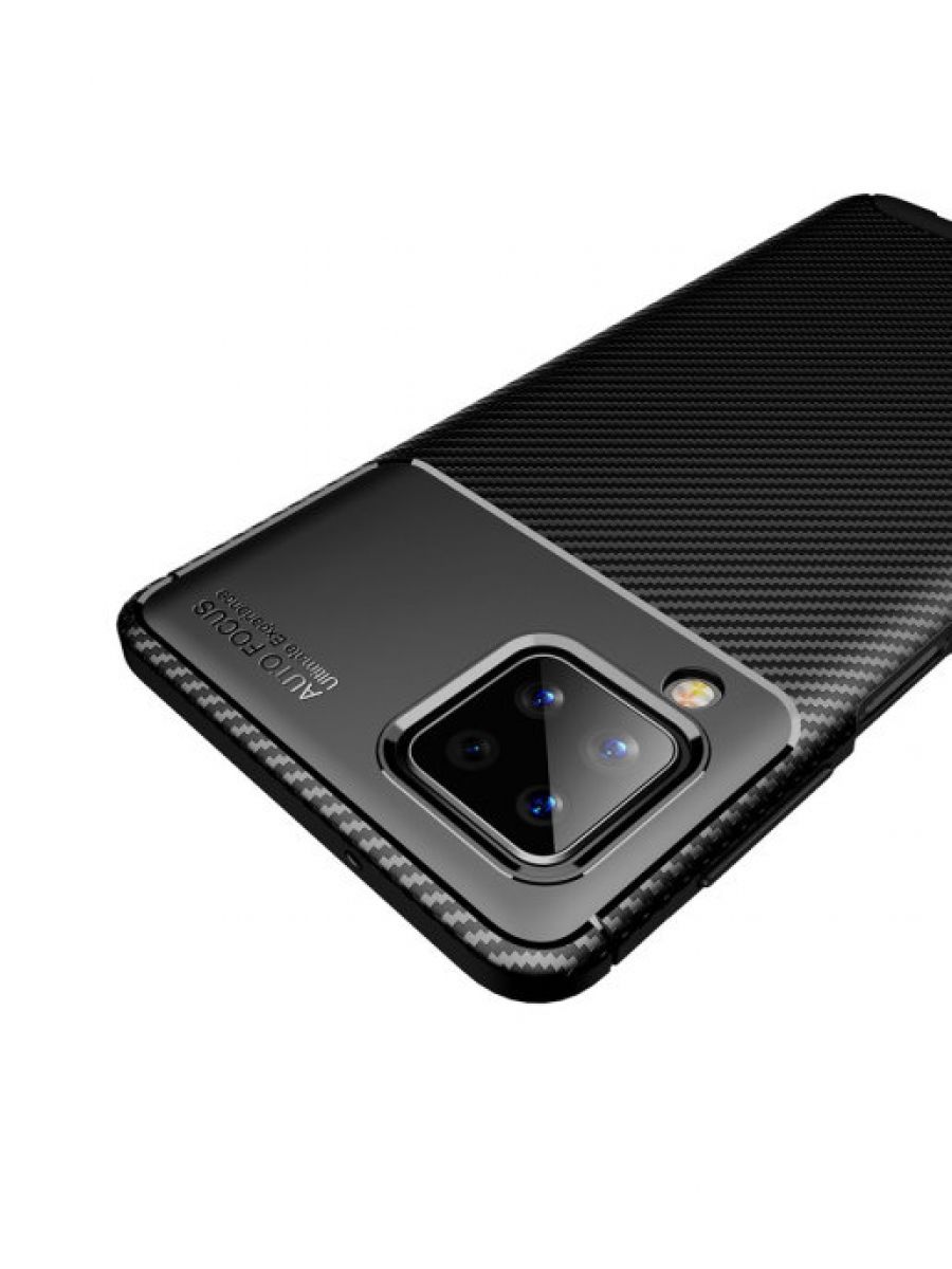 Brodef Beetle Силиконовый чехол для Samsung Galaxy A12 черный