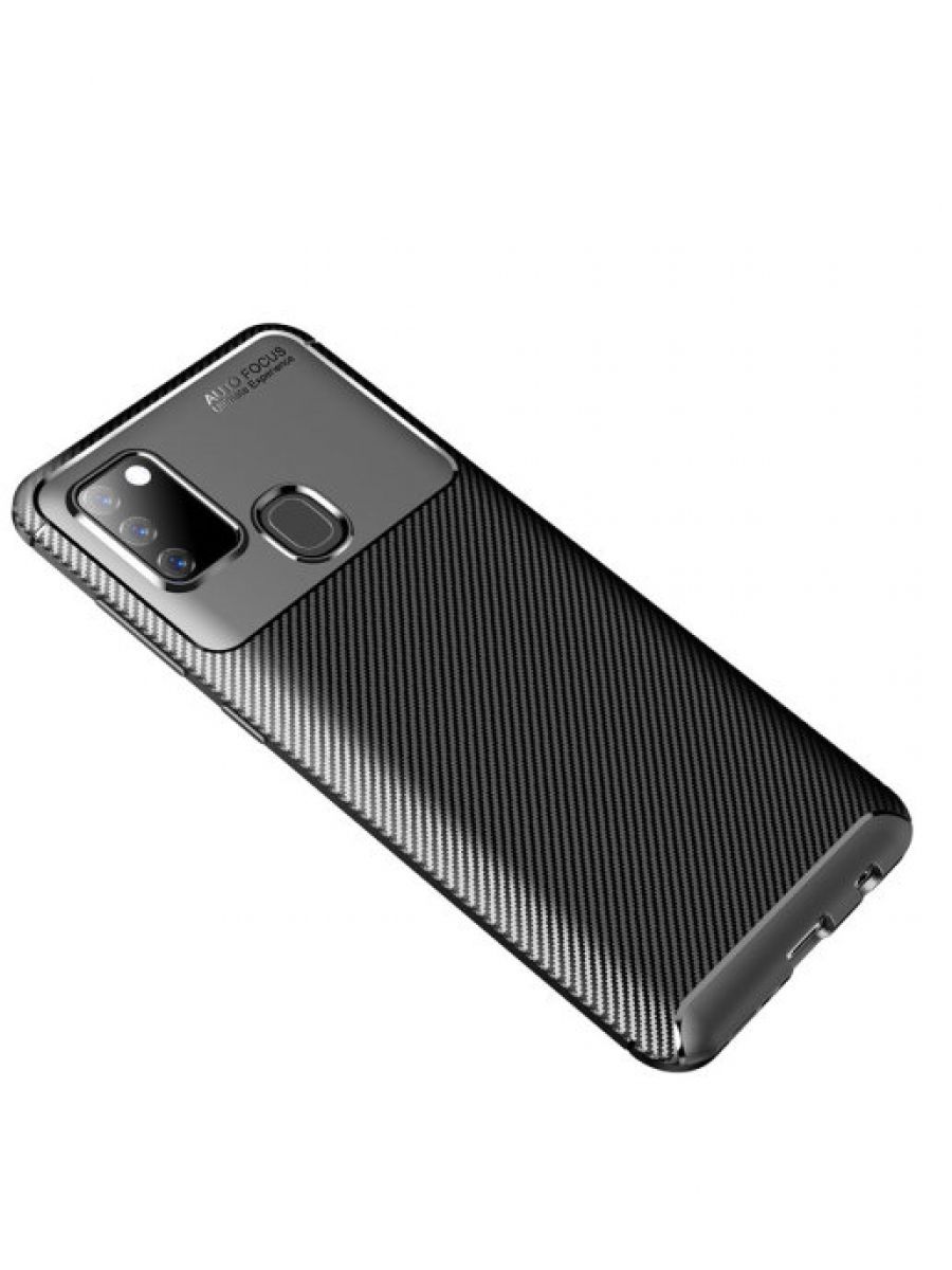 Brodef Beetle Силиконовый чехол для Samsung Galaxy A21s черный