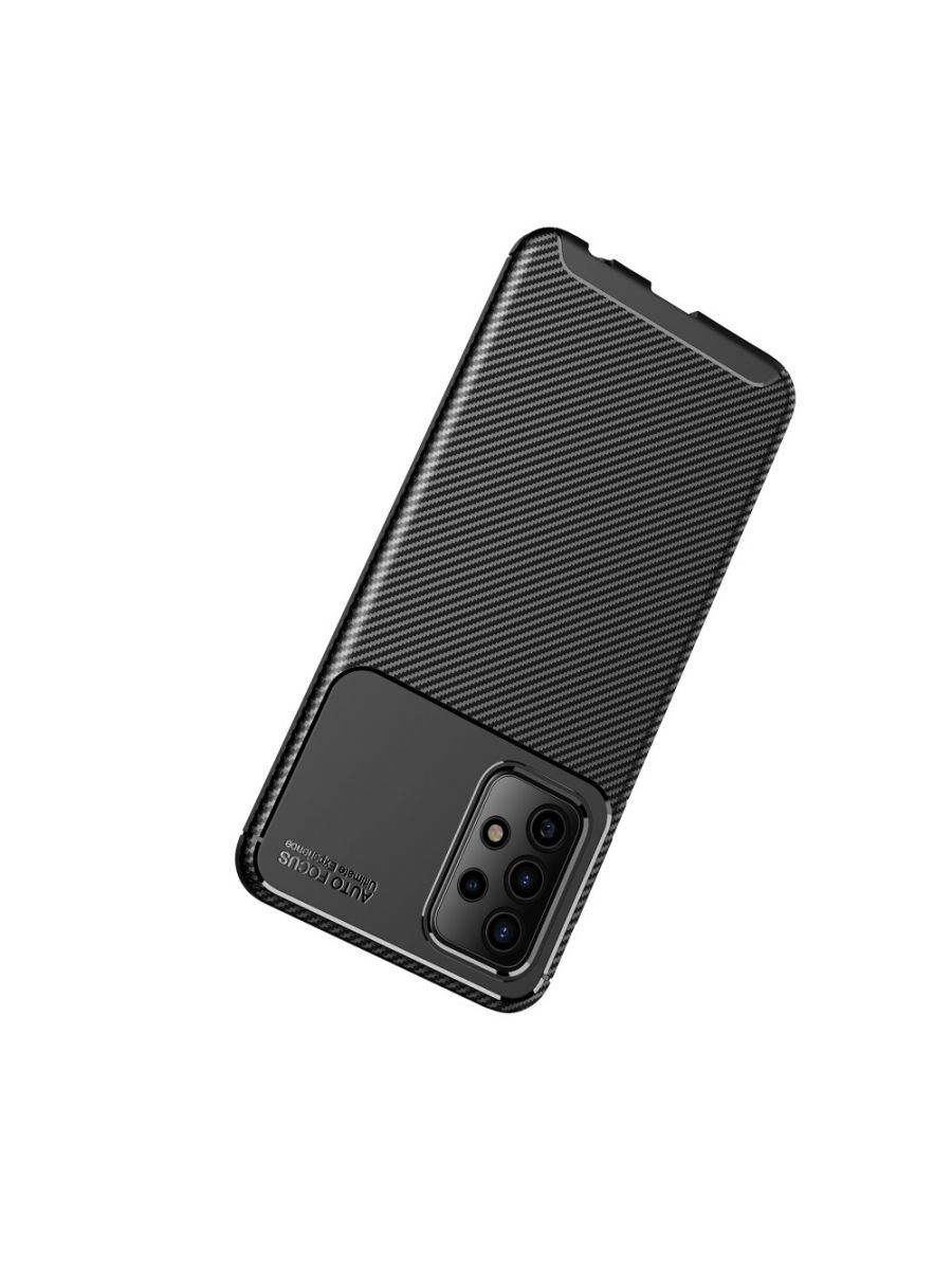 Brodef Beetle Силиконовый чехол для Samsung Galaxy A52 Черный