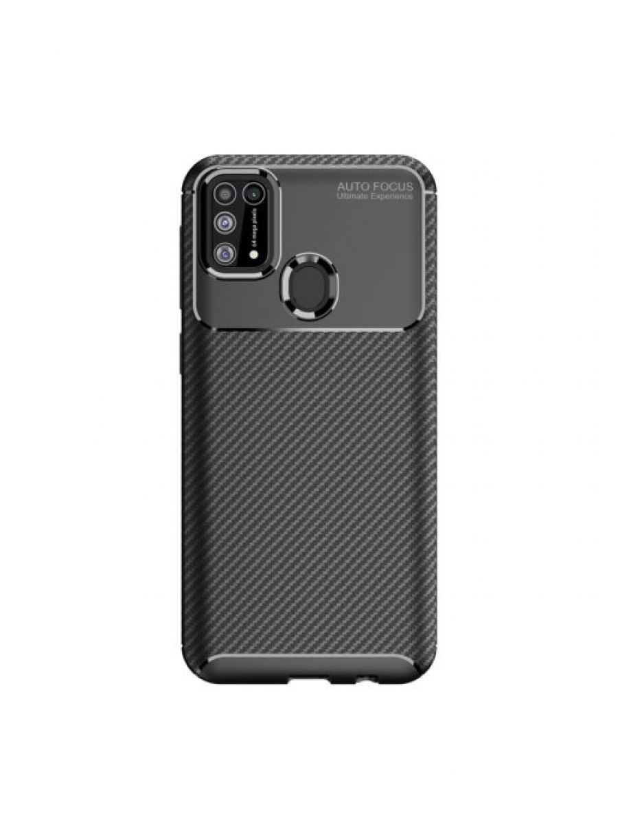 Brodef Beetle Силиконовый чехол для Samsung Galaxy M31 черный