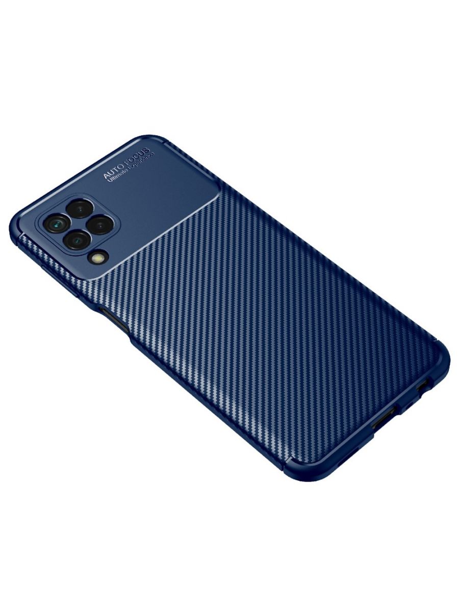 Brodef Beetle Силиконовый чехол для Samsung Galaxy M32 Синий