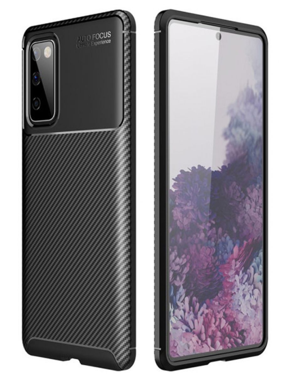 Brodef Beetle Силиконовый чехол для Samsung Galaxy S20 FE черный