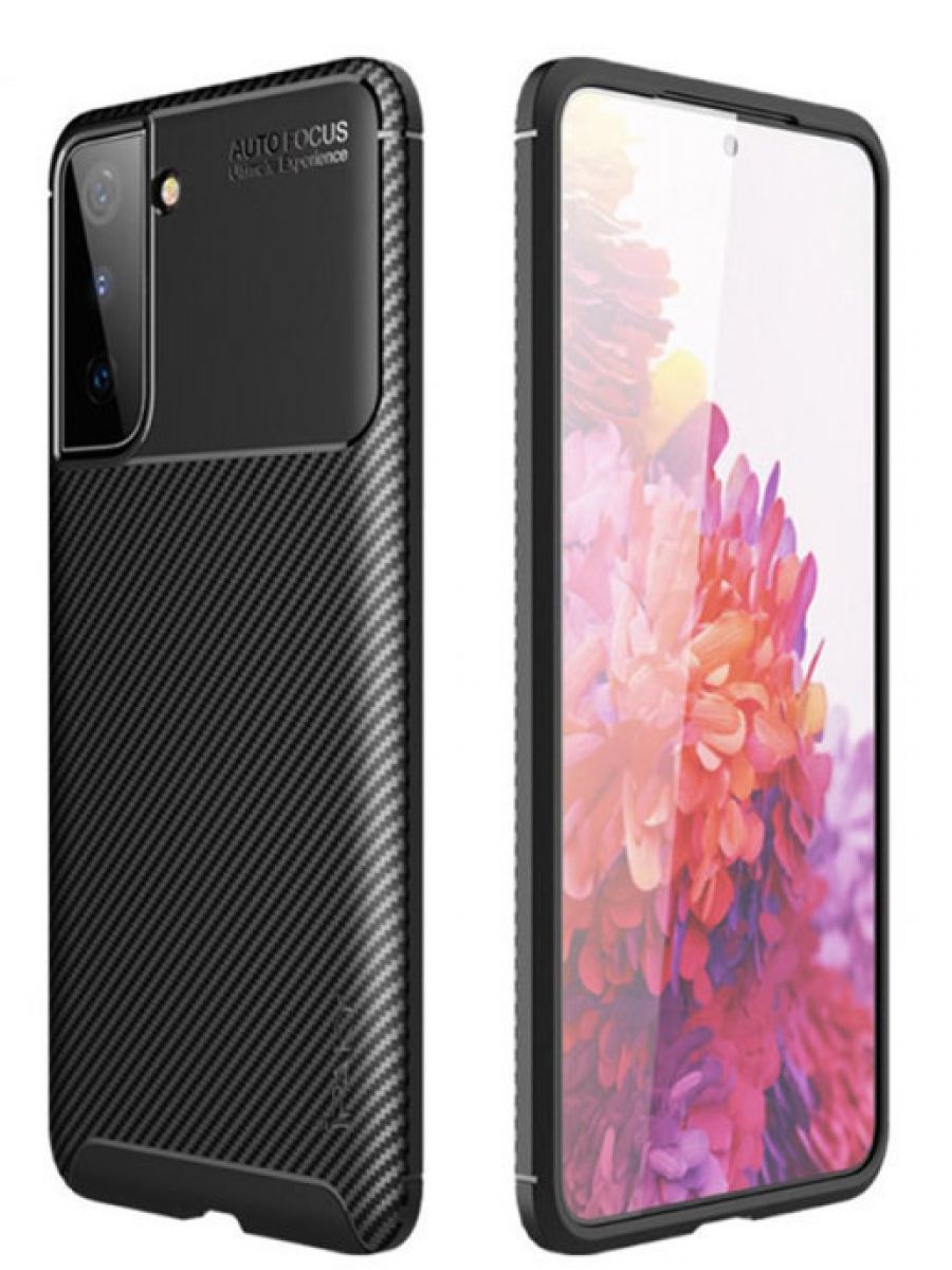 Brodef Beetle Силиконовый чехол для Samsung Galaxy S21 Plus / S21+ черный