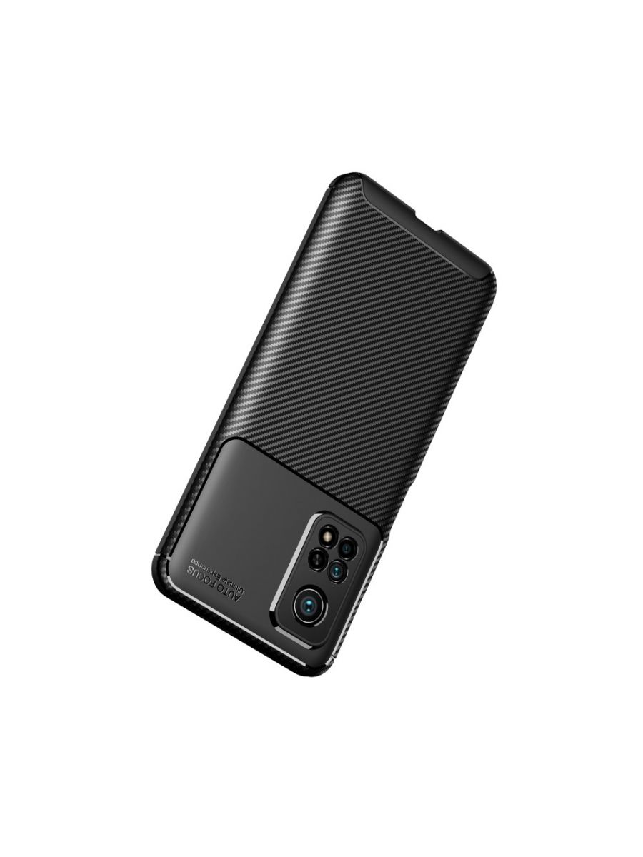 Brodef Beetle Силиконовый чехол для Xiaomi Mi 10T / Mi 10T Pro Черный