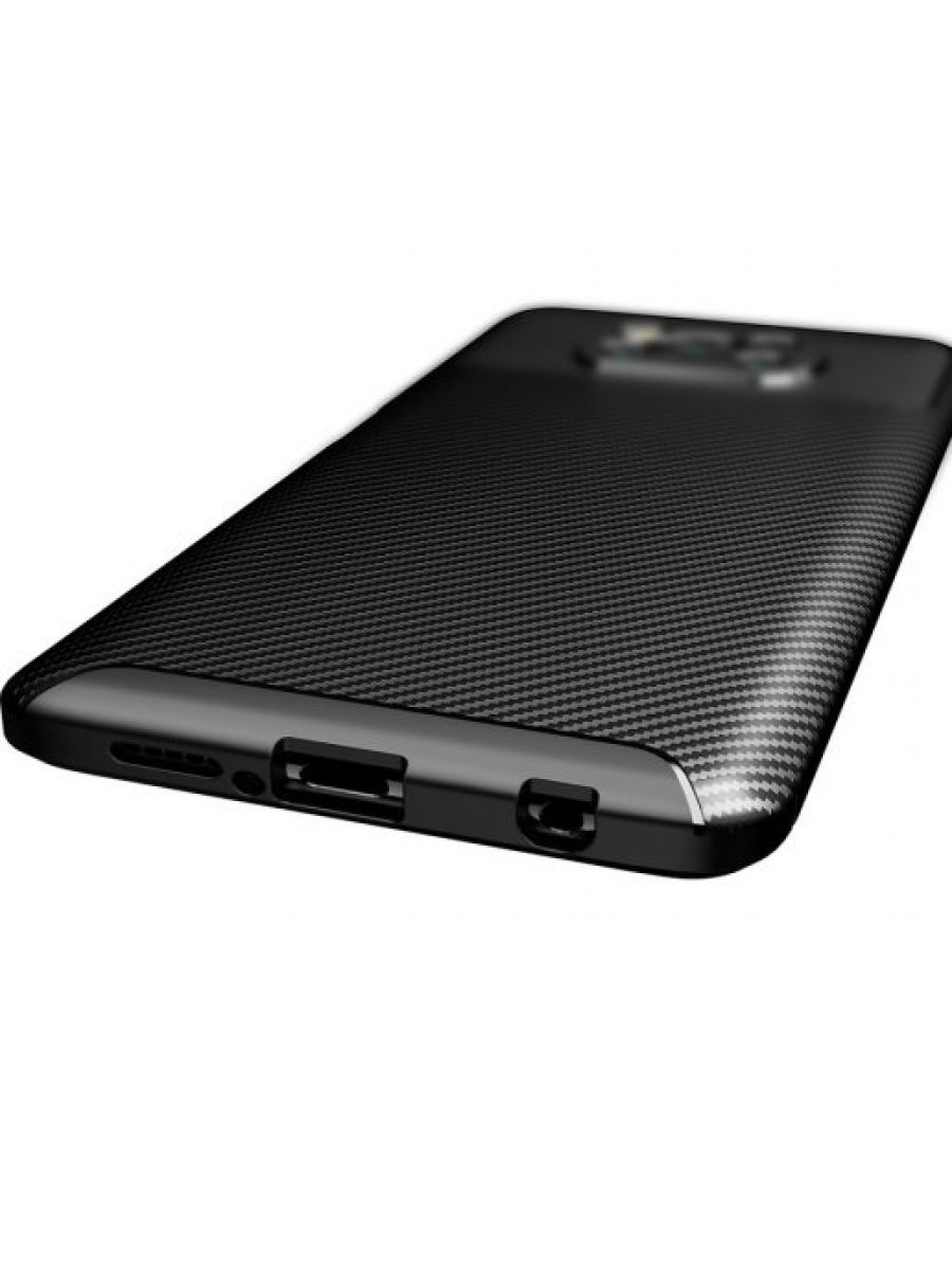 Brodef Beetle Силиконовый чехол для Xiaomi Poco X3 NFC черный