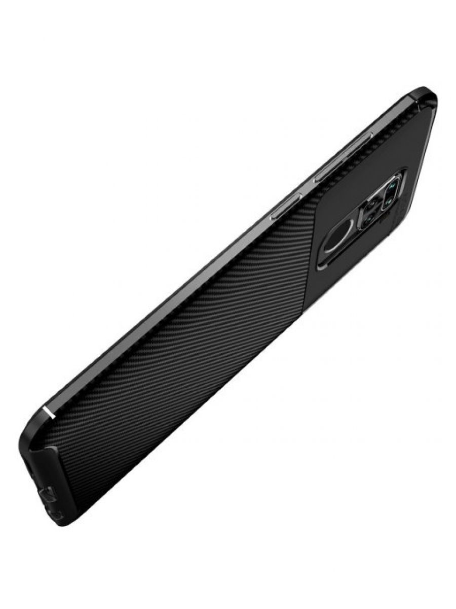 Brodef Beetle Силиконовый чехол для Xiaomi Redmi Note 9 черный