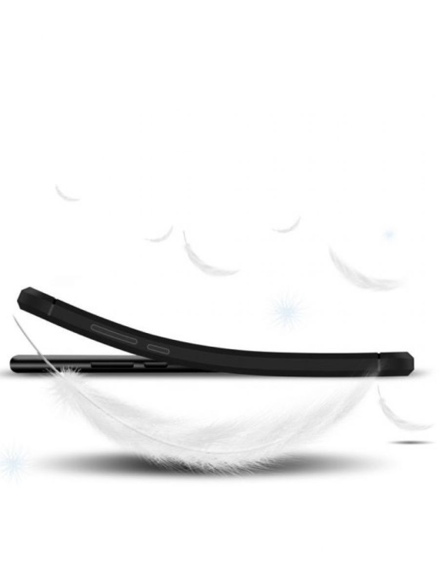 Brodef Carbon Силиконовый чехол для Xiaomi Mi Note 10 Черный