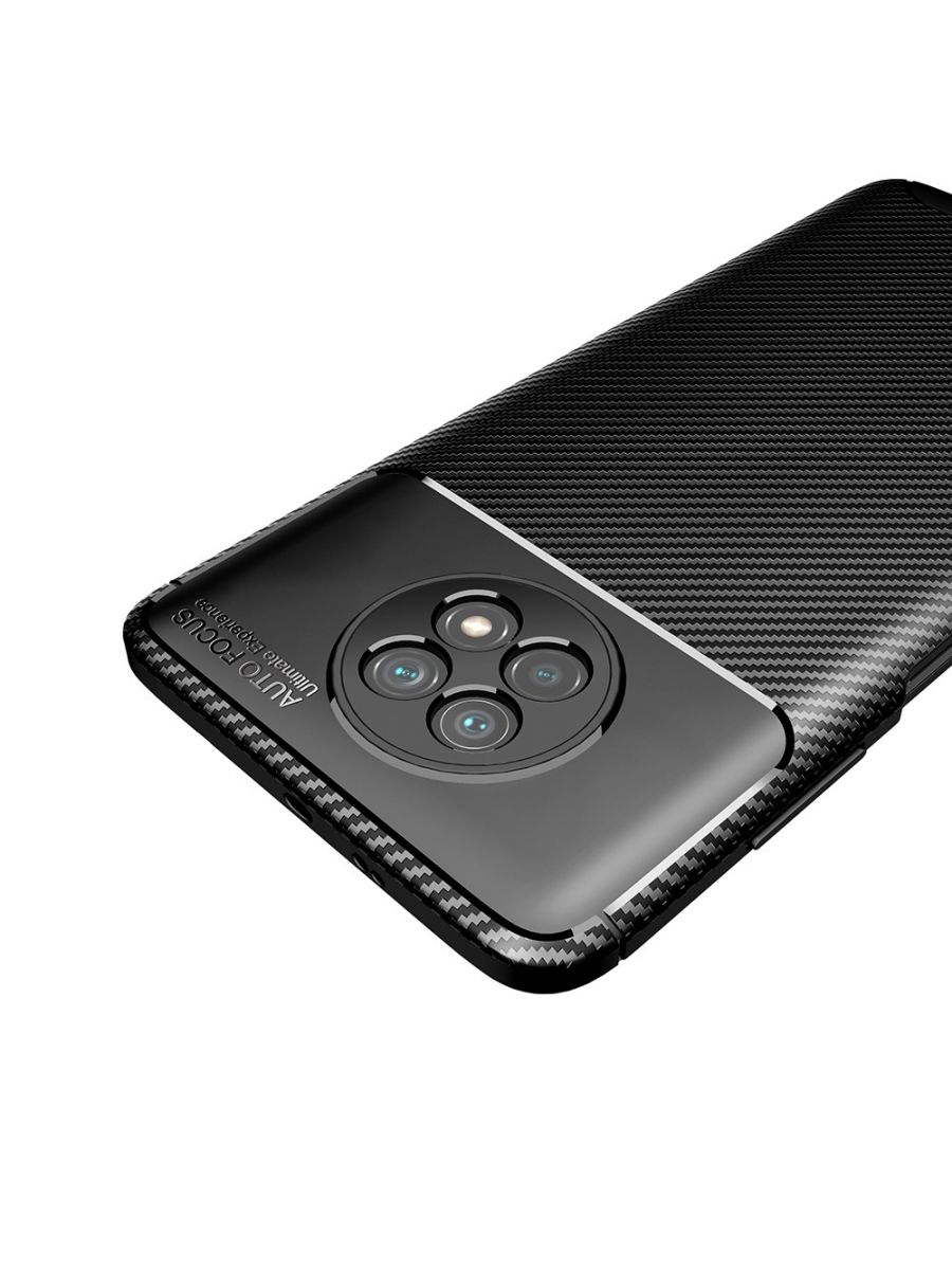 Brodef Beetle Силиконовый чехол для Xiaomi Redmi Note 9T Черный