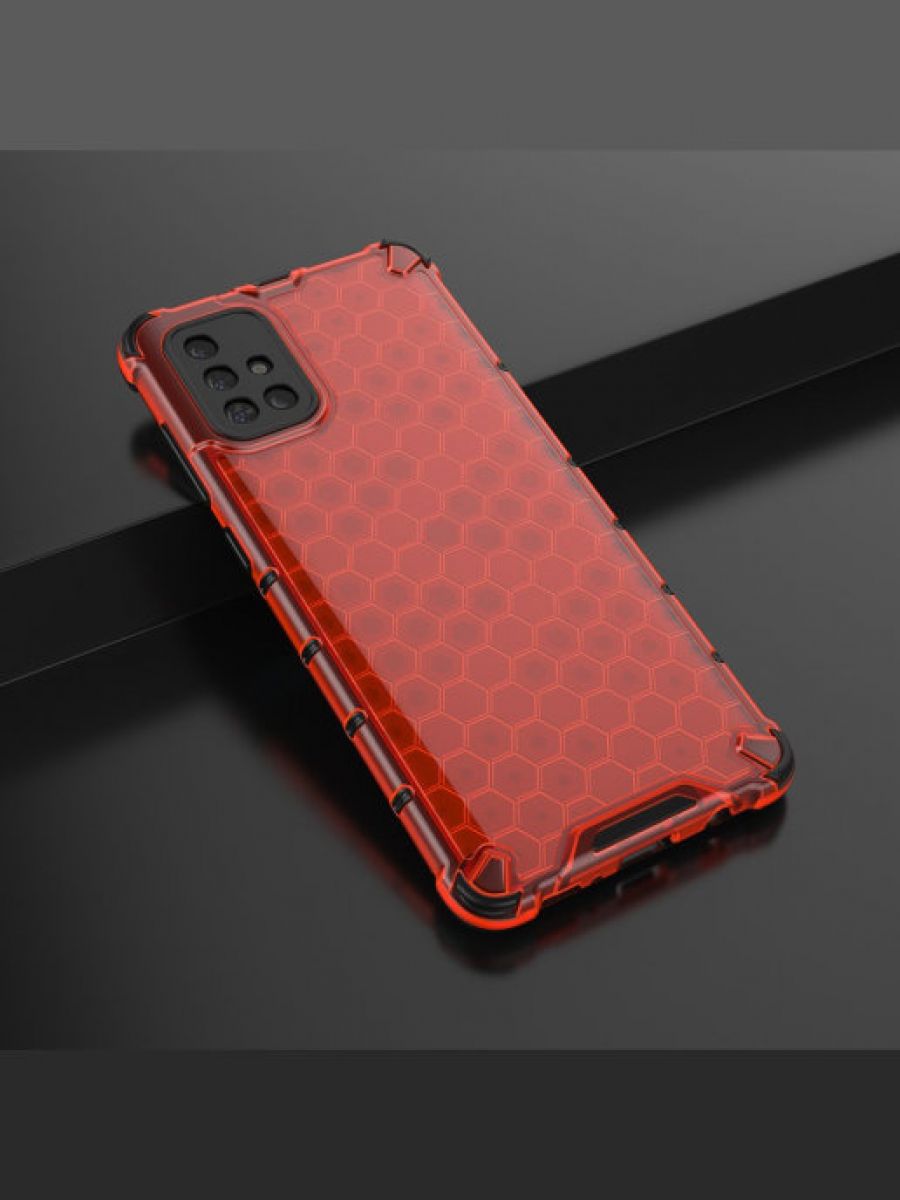 Brodef Combee Противоударный чехол для Samsung Galaxy A71 красный